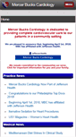 Mobile Screenshot of mercerbuckscardiology.com